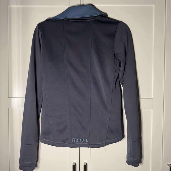 Bench Women' s Sweater Zipper pockets Purple SMALL - Picture 3 of 10